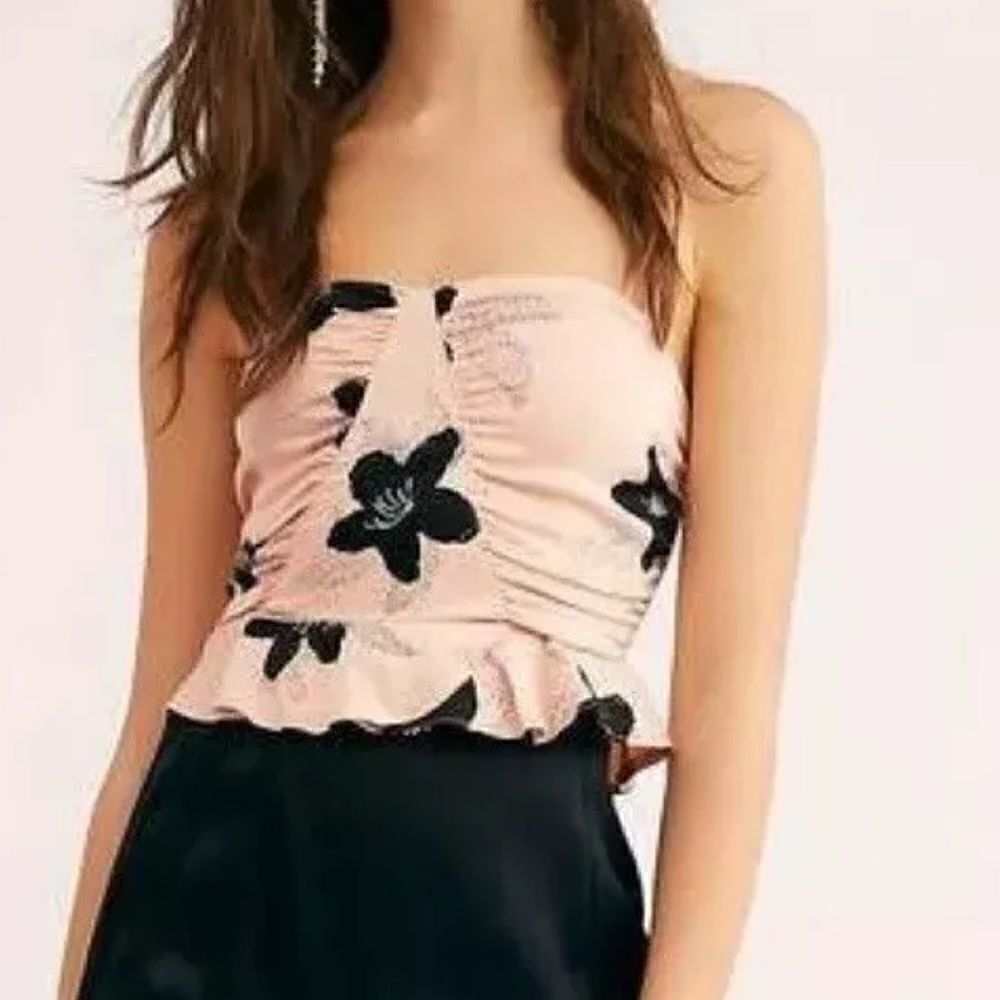 NEW FREE PEOPLE ON THE TOWN TOP & MIDI SKIRT SET - Picture 3 of 3